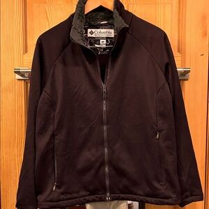 Columbia Woman’s Dark Plum Performance Jacket Sz 1XL